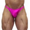 Akieistro® Men’s Professional Bodybuilding Posing Suit - Solid Hot Pink - Front View