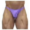 Akieistro® Men’s Professional Bodybuilding Posing Suit - Solid Lilac - Front View